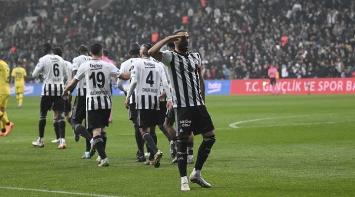 Beşiktaş galibiyet serisini 3 maça çıkardı