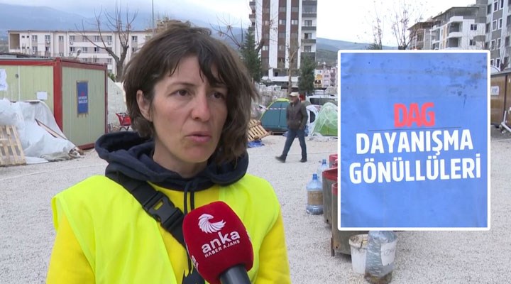 İhraç edilen Akademisyen Aysun Gezen, deprem bölgesinde Dayanışma Gönüllüsü oldu