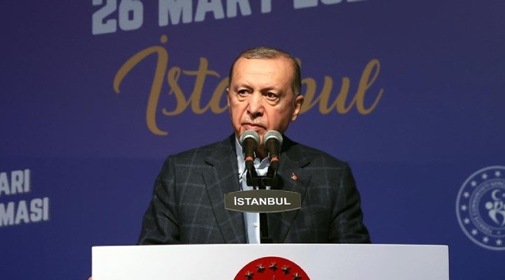 Erdoğan: Amacımız 1 yıl içinde 650 bin konut inşa etmek