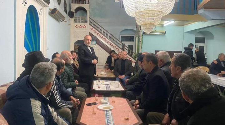 MHP'li Belediye Başkanı ve AKP Aday Adayı'ndan, camide seçim etkinliği