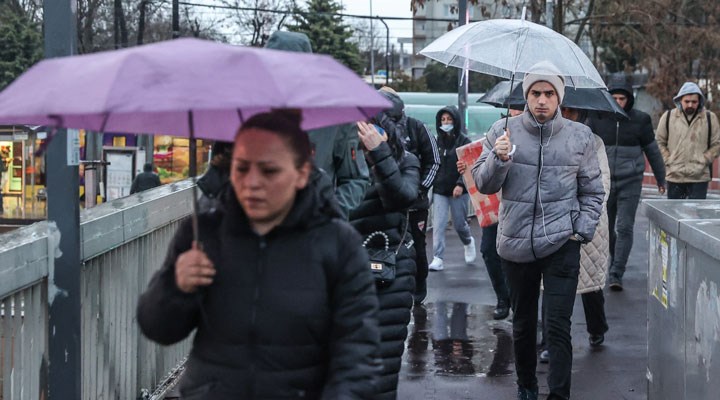 İstanbul için yağış ve fırtına uyarısı
