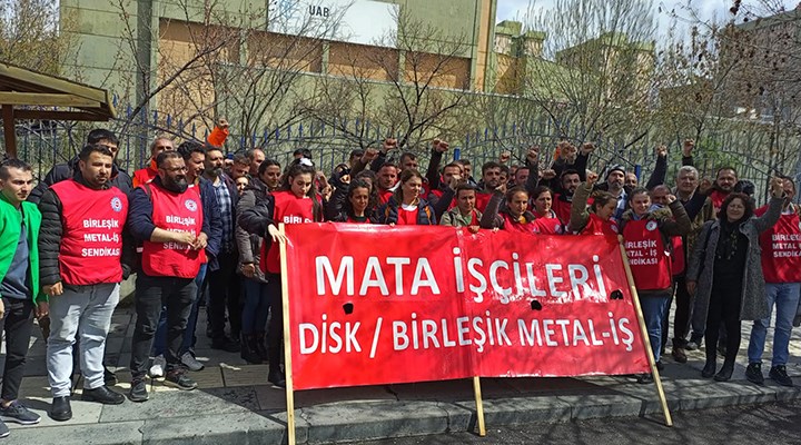 Mata işçileri Ankara’da eylemde