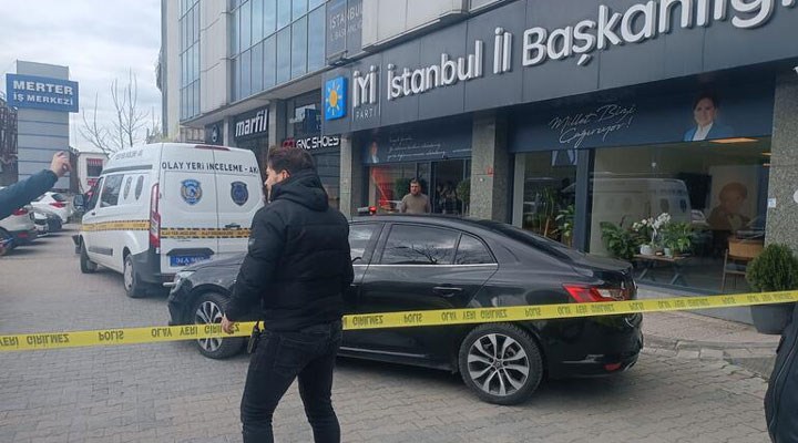 İYİ Parti İstanbul İl Başkanlığı'na silahlı saldırı: 1 kişi yakalandı