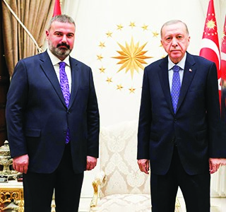 Turgut, Erdoğan ile görüşmüştü. (Fotoğraf: Çaykur Rizespor)