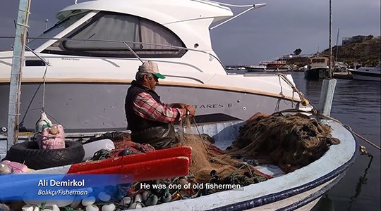 Denizde Kalan adlı belgesel adadaki balıkçılığa mercek tuttu. 