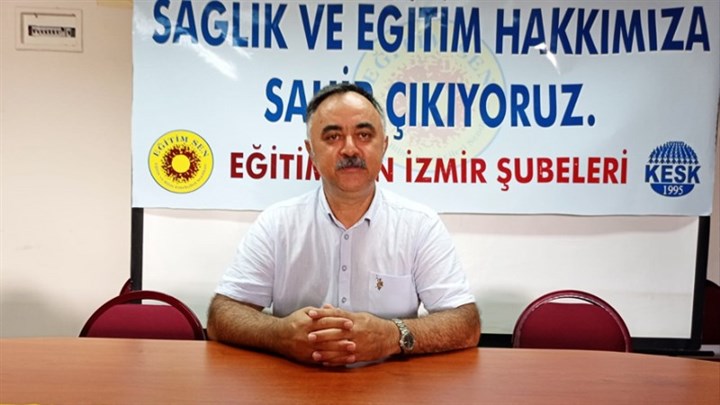 İzmir 5 No’lu Şube Başkanı Özcan Çetin