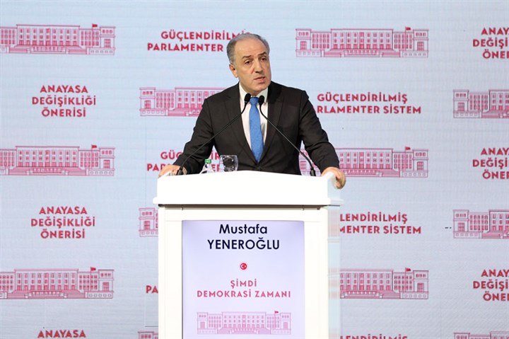DEVA Partisi Genel Başkan Yardımcısı Mustafa Yeneroğlu