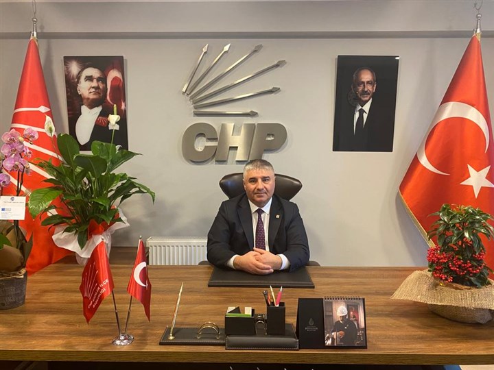CHP Esenler İlçe Başkanı Kemal Şahin.