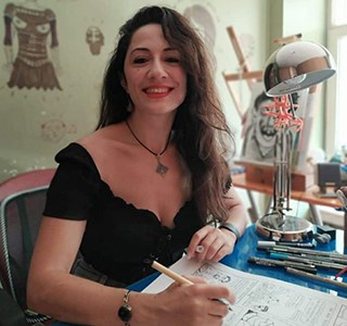 Zehra Ömeroğlu, Leman dergisi çizeri