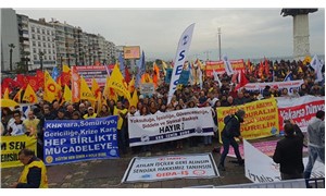 Binlerce işçi ve emekçi İzmir'den haykırdı: Borçlu değil alacaklıyız!