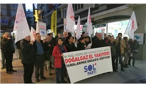 SOL Parti, Samsun'da Ensar'a aktarılan para için sokağa çıktı