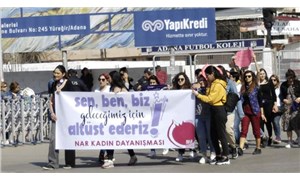Adana'da alanlara inen kadınlar, 'barış'ı haykırdı!