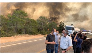 Kuzey Kıbrıs'ta büyük yangın