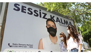 Gaziemir’de, kadınlara 'sessiz kalma' çağrısı