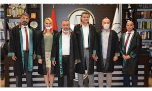 73 barodan Hatay Barosu Başkanı Ekrem Dönmeze destek