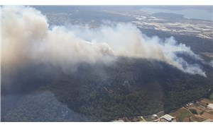 İzmirde iki ayrı bölgede orman yangını