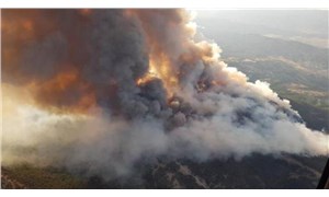 Ankaradaki orman yangını sürüyor