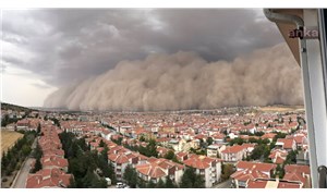 Ankarada kum fırtınası: 6 yaralı