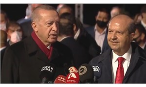 Erdoğan ve Kuzey Kıbrıs Cumhurbaşkanı Tatardan, ortak açıklama
