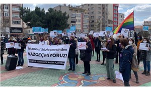 Eskişehirde kadınlardan İstanbul Sözleşmesi eylemi: Vazgeçmeye niyetimiz yok