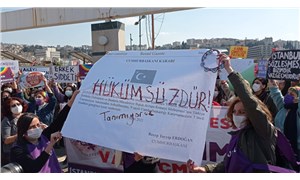 İzmirde İstanbul Sözleşmesi eylemi: Mücadelemizden bir adım geri durmayacağız!