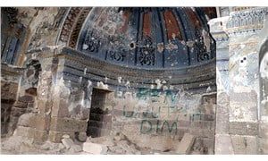Kayseri'de tarihi kilise, defineciler tarafından talan edildi