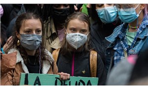 Thunberg'den çevrecilerin iklim değişikliği protestosuna destek