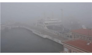 Çanakkale Boğazı'nda feribot seferlerine sis engeli