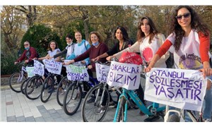 Nar Kadın Dayanışması’ndan Afgan kadınlar için bisikletli eylem