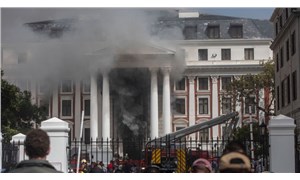Güney Afrika'da parlamento yangını ile ilgili 1 kişi gözaltına alındı
