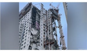 Güney Kore'de yapım aşamasındaki bir bina çöktü: 6 kayıp