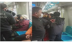 Marmaray'da maske takmayı reddeden 2 yolcu trenden indirildi