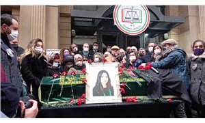 Oktay Dönmez tarafından öldürülen Dilara Yıldız için İstanbul Barosu önünde tören düzenlendi