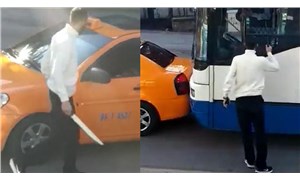 Palalı taksici, otobüs şoförünü ‘el bombası’ ile tehdit etti