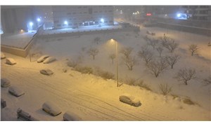 Antep'te kar yağışı nedeniyle il dışına araç çıkışı durduruldu
