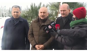 Üç isimden İstanbul’da karla mücadele açıklaması: İçişleri Bakanı, Ulaştırma Bakanı ve Vali