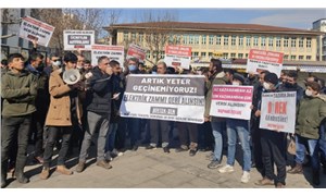Antep’te elektrik zamları ve düşük ücretler protesto edildi