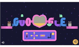 Google'dan Sevgililer Günü doodle'ı