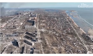 Rusya-Ukrayna savaşı: Mariupol kentindeki yıkım havadan görüntülendi