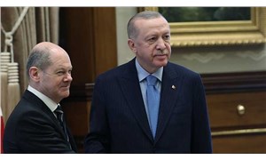 Erdoğan,  Almanya Başbakanı Scholz ile görüştü