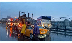 TEM Otoyolu’nda zincirleme kaza: Yol trafiğe kapatıldı