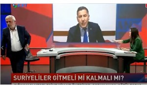 Sinan Oğan 'Türkçe'den haberi yok' dedi, Mehmet Metiner canlı yayını terk etti