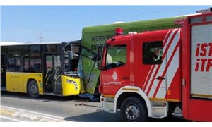 İstanbul'da İETT otobüsü, servis aracı ve bir kamyonet çarpıştı: Yaralılar var