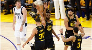 NBA Batı Konferansı finali: Warriors ilk maçı farklı kazandı