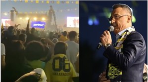 Fuat Oktay Ankaragücü'nün şampiyonluk kutlamasında yuhalandı