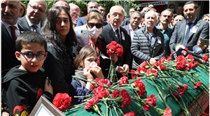 Yaşamını yitiren gazeteci Ali Ekber Ertürk için tören düzenlendi