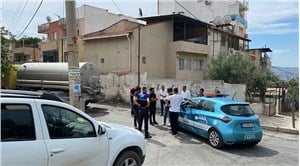 İzmir'de hastane şantiyesinin atıklarını kanal hatlarına dökenler, suçüstü yakalandı