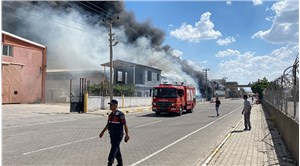 Diyarbakır OSB'de fabrika yangını