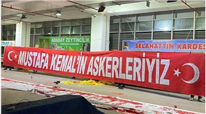 Milli maçta "Mustafa Kemal'in askerleriyiz" pankartına TFF'den yasak: Stada sokulmadı