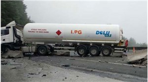 Bolu Dağı’nda tanker kazası: Ankara yönü kapandı